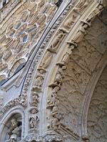 Chartres, Cathedrale, Portail nord, Zodiaque et travaux des champs (2)